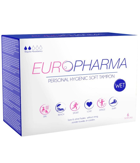 EUROPHARMA - TAMPÕES DE AÇÃO 6 UNIDADES
