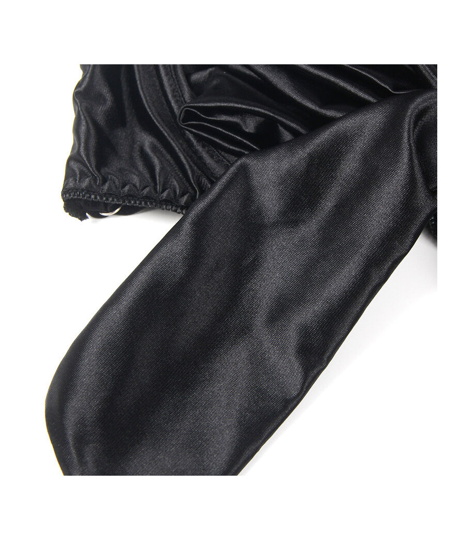 SUBBLIME - 955205 ENSEMBLE SOUTIEN-GORGE AVEC NŒUD NOIR RÉGLABLE L/XL