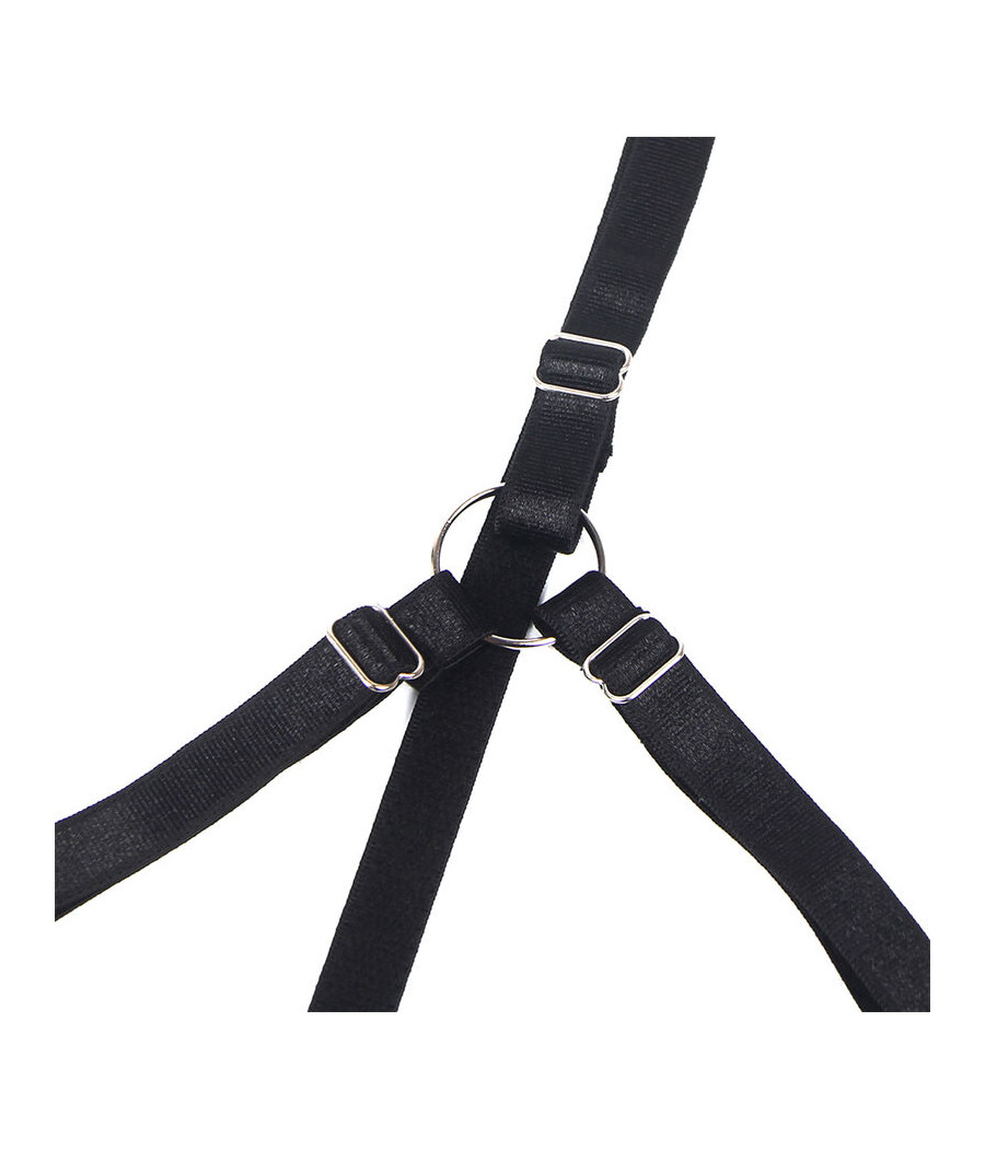 SUBBLIME - 955205 BH-SET MIT VERSTELLBARER SCHWARZER SCHLEIFE L/XL