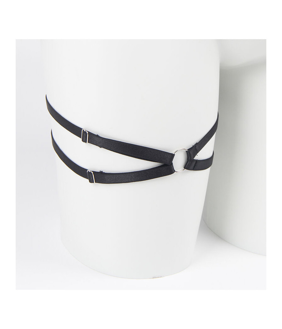 SUBBLIME - 955205 CONJUNTO DE SUTIÃ COM LAÇO PRETO AJUSTÁVEL L/XL