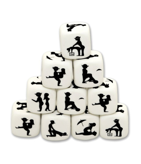 DIABLO PICANTE - WHITE POSING DICE