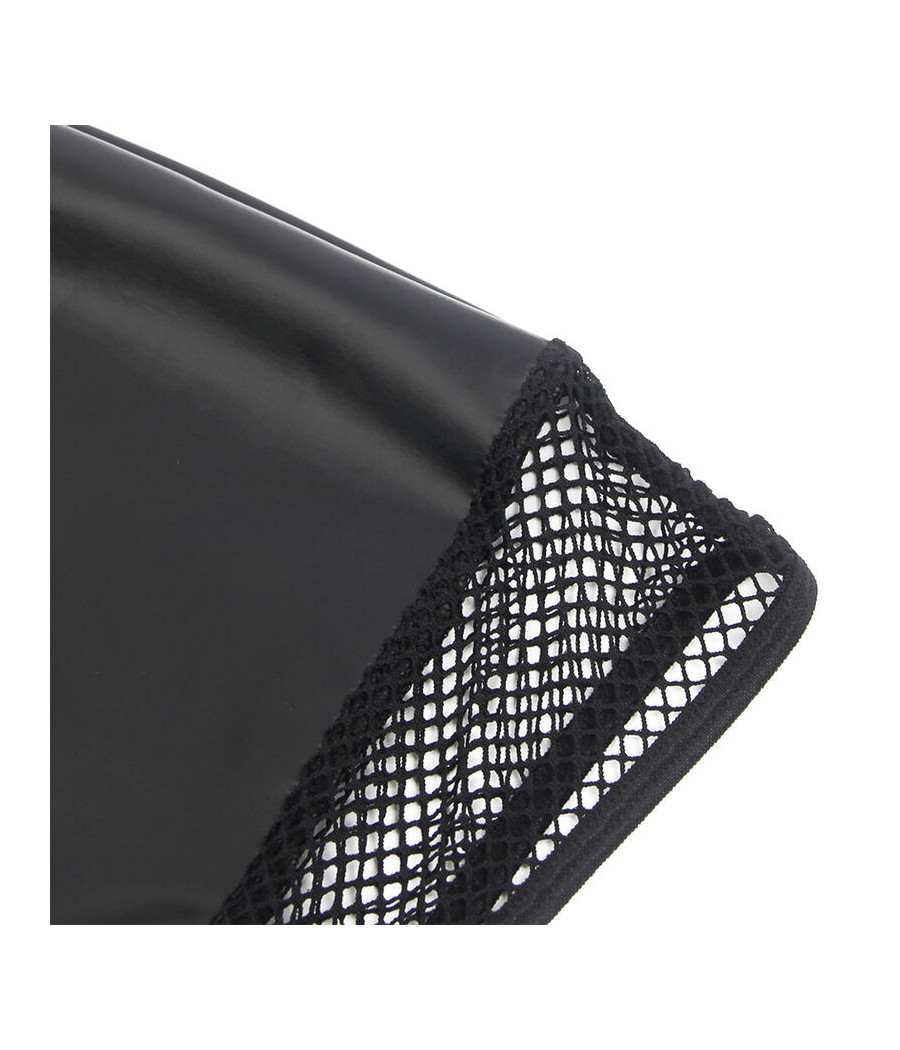 SUBBLIME - 955489 ABITO CON SCOLLO ALTO E TRASPARENZE NERO L/XL