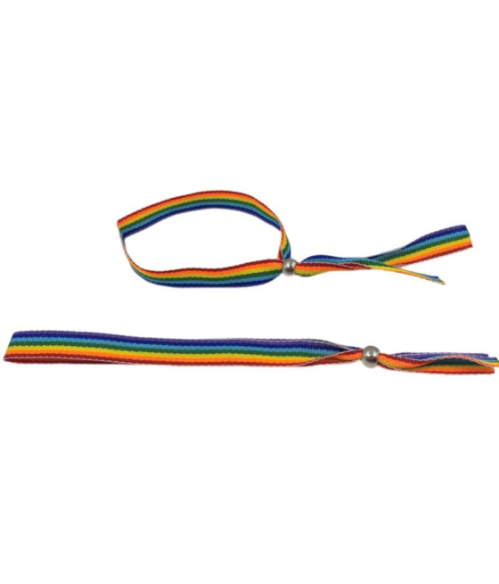 PRIDE - LGBT FLAG SILVER BALL BRACELET