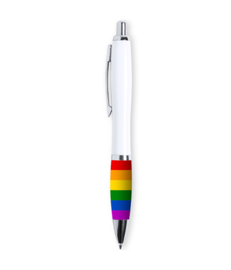 PRIDE - BANDEIRA LGBT BRANCO BIROS