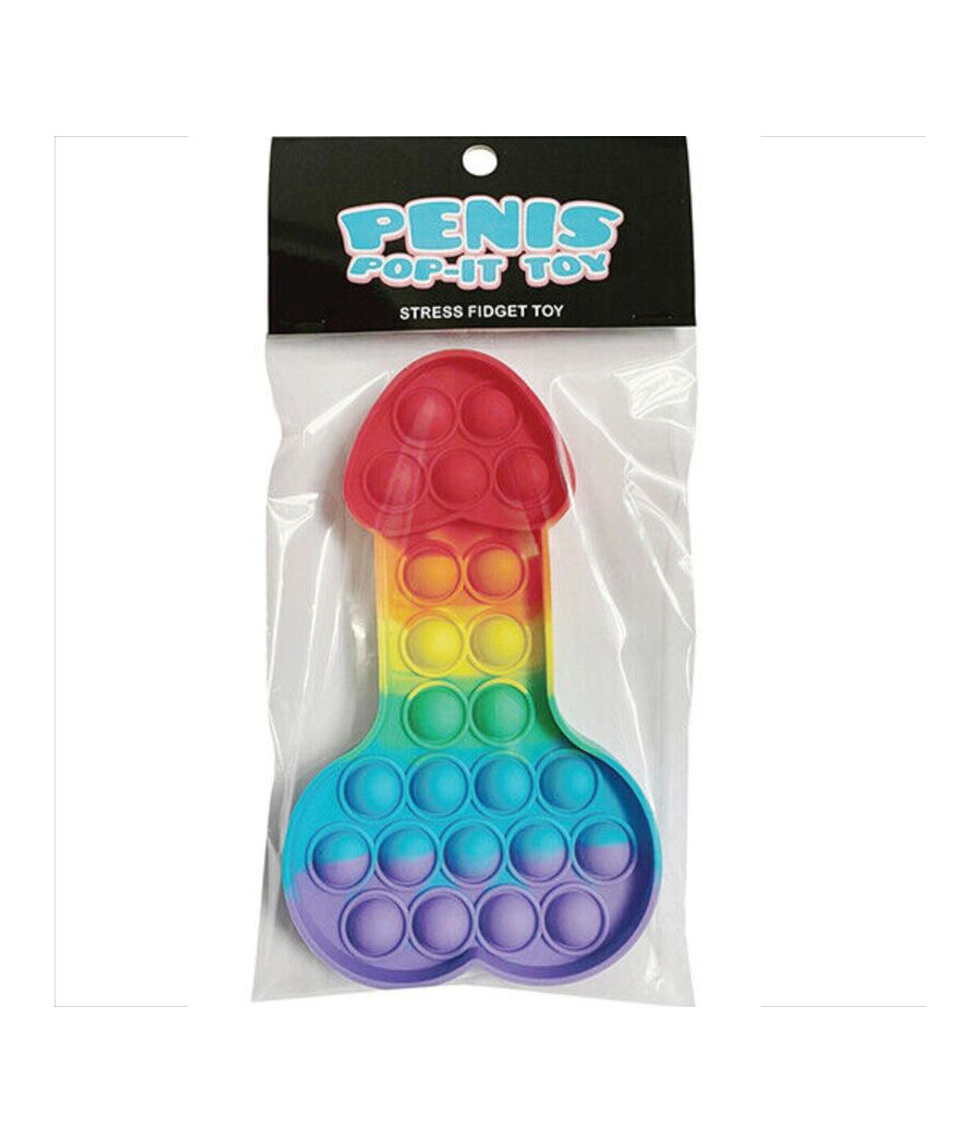 KHEPER GAMES - MULTICOLOR POP-IT PENIS ANTI-STRESS TOY