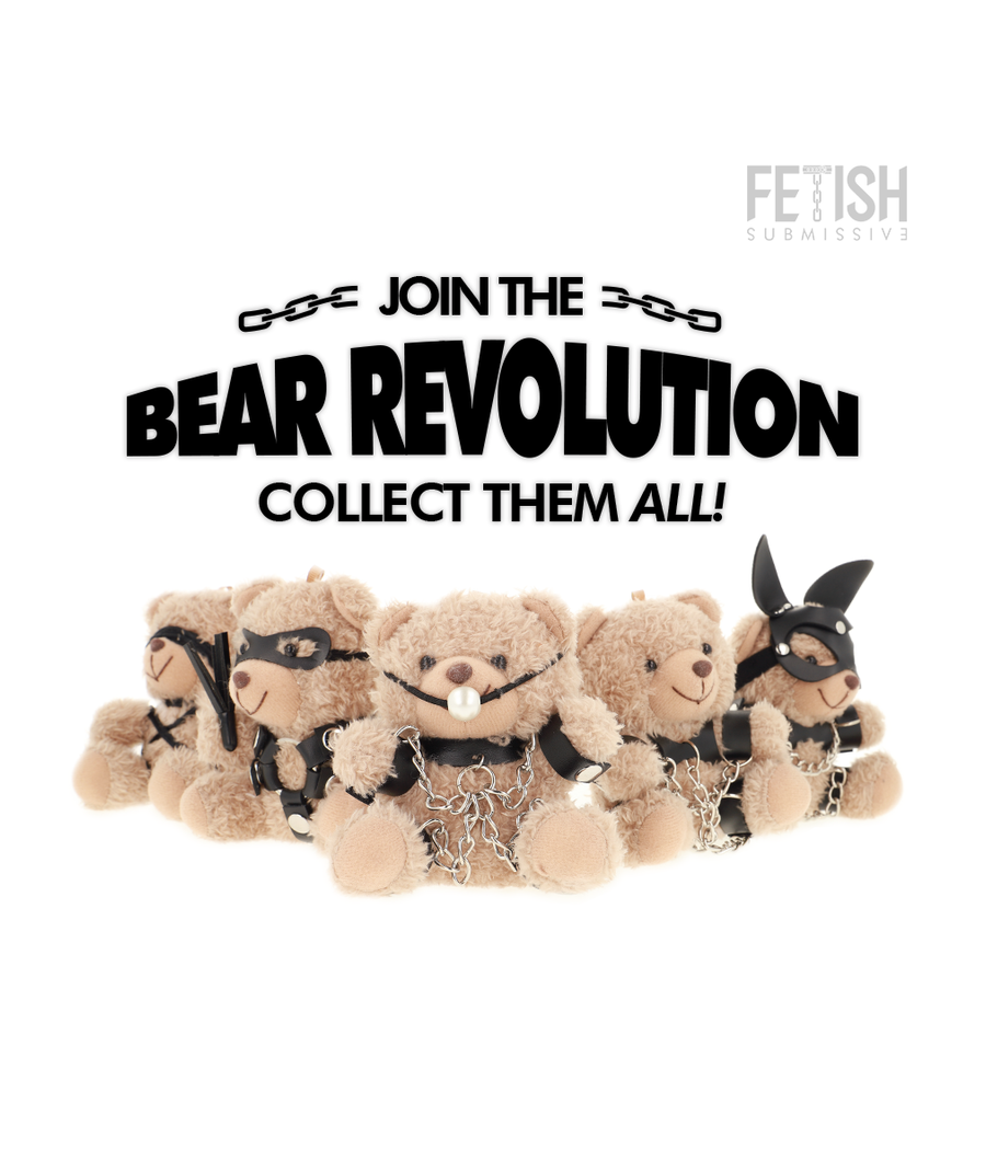 FETISH SUBMISSIVE - FOZZIE TEDDY BEAR BDSM MODEL 3