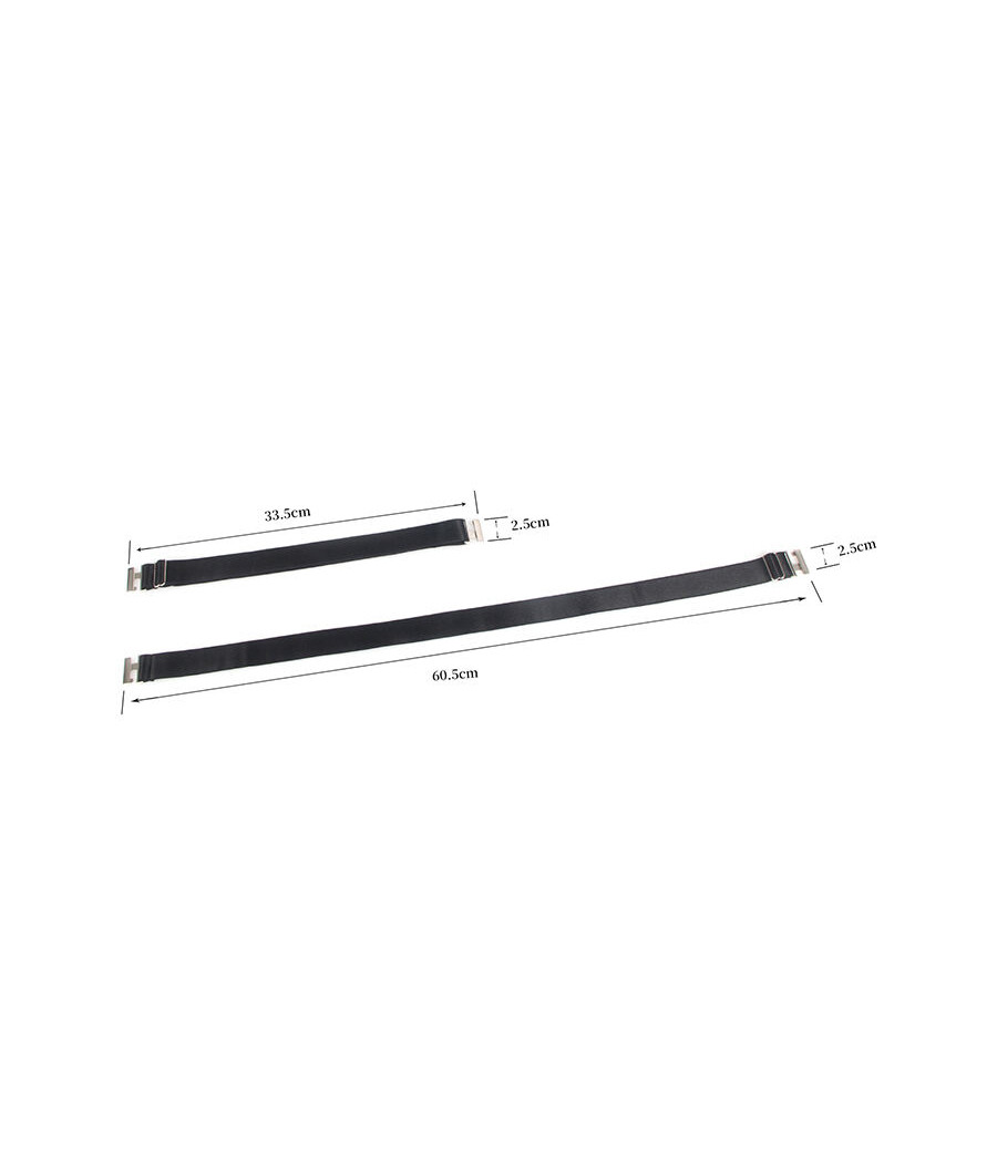 SUBBLIME - 957476 BOUCLES RÉGLABLES NOIRES