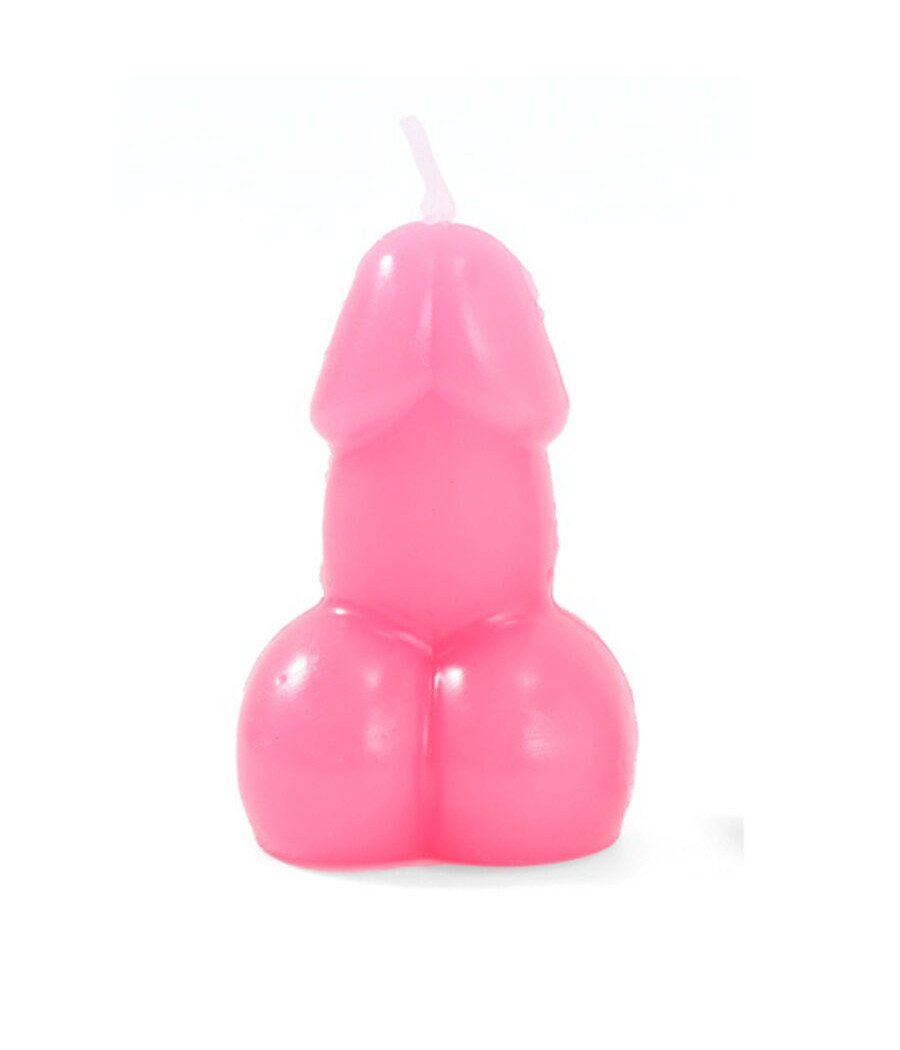 DIABLO PICANTE - CANDELA A FORMA DI PENE COLOR FUCSIA