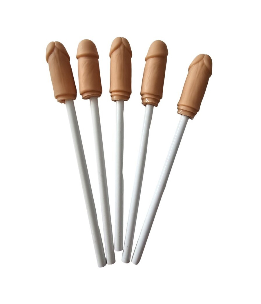 DIABLO PICANTE - 5 MATITE CON PUNTA DEL PENE NATURALE