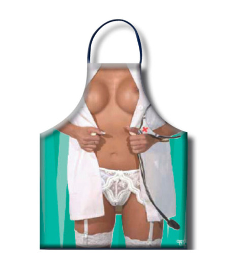 DIABLO PICANTE - TABLIER DINFIRMIÈRE POUR FEMME