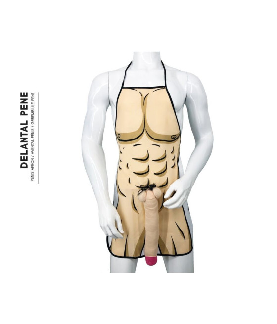 DIABLO PICANTE - 3D PENIS APRON MUSCULAR AND BOLD