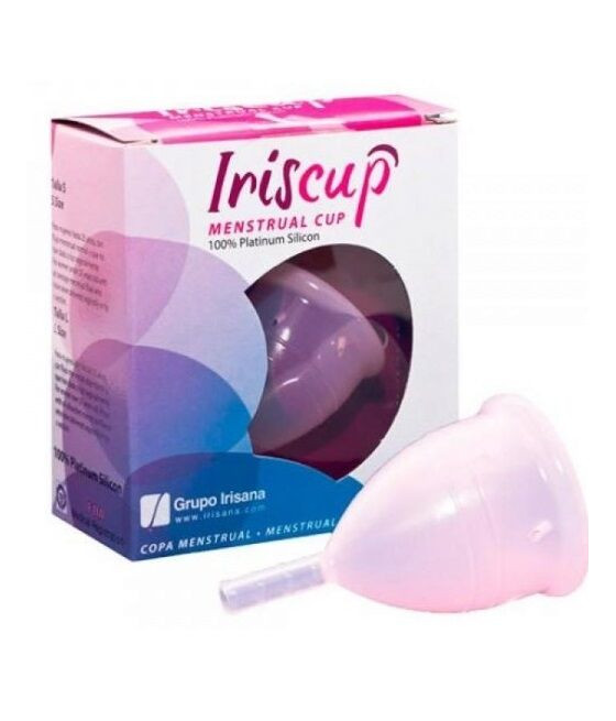 IRISCUP - SMALL PINK MONTH CUP A + FREE STERILIZER BAG
