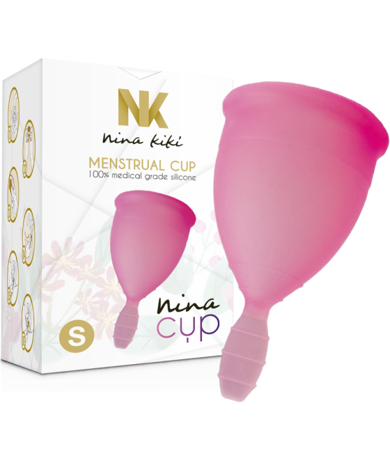 NINA KIKÍ - MENSTRUAL CUP ROSA - GRÖSSE S