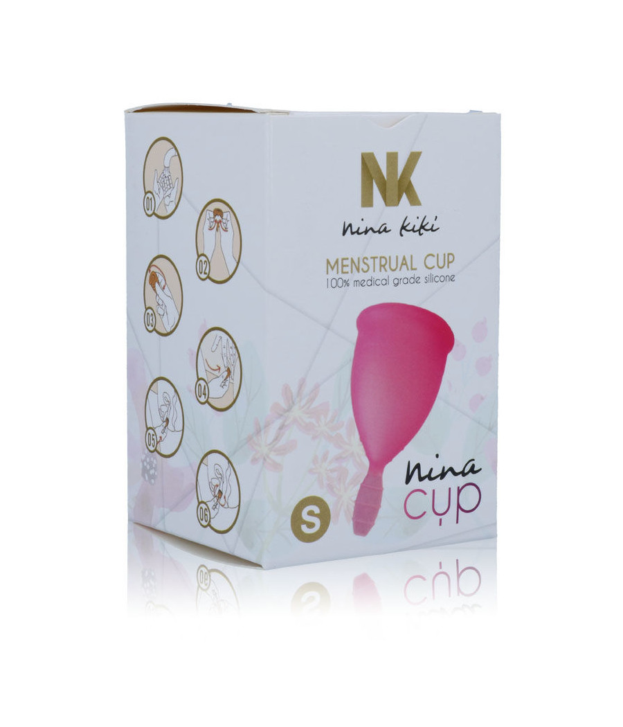 NINA KIKÍ - COPA MENSTRUAL ROSA - TALLA S
