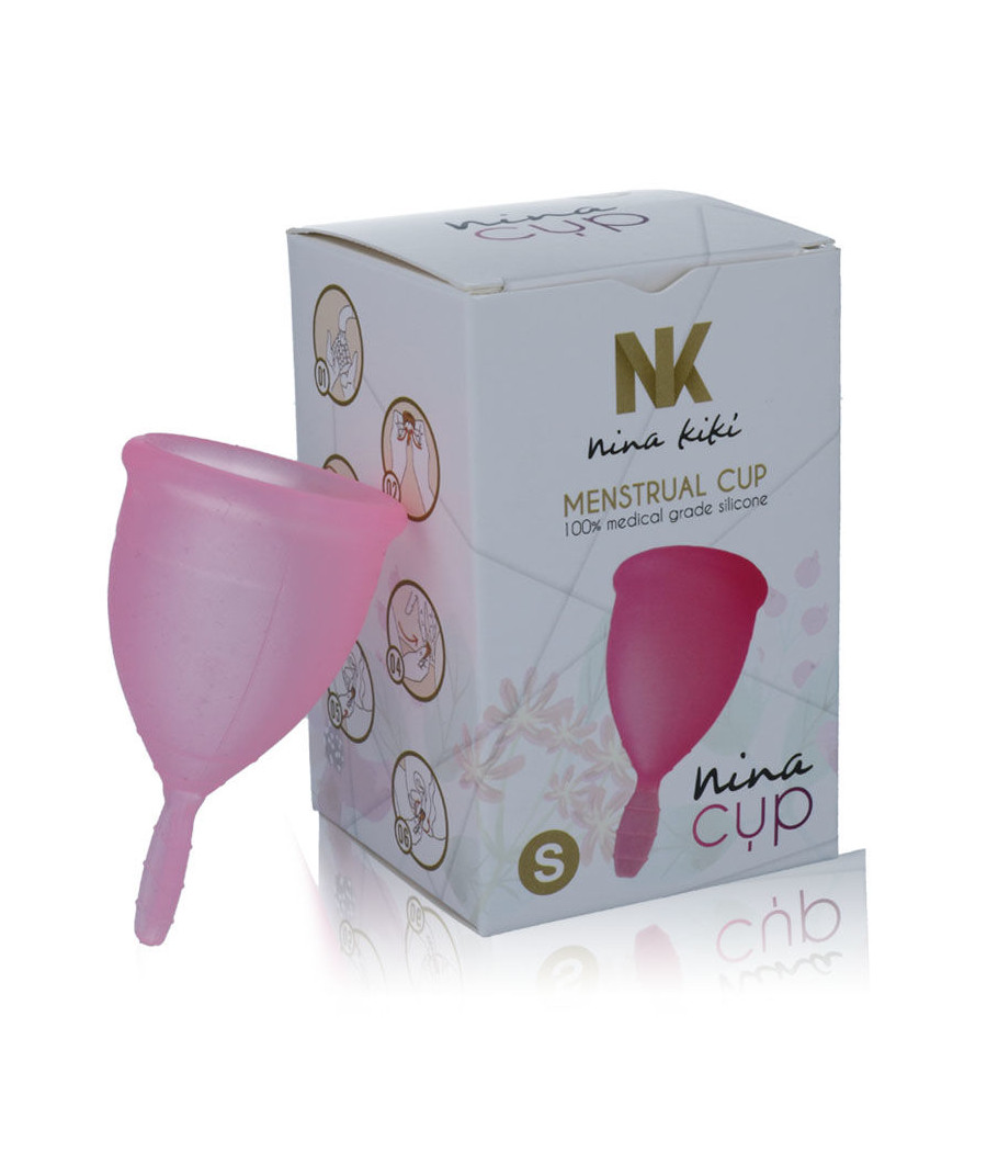 NINA KIKÍ - MENSTRUAL CUP ROSA - GRÖSSE S