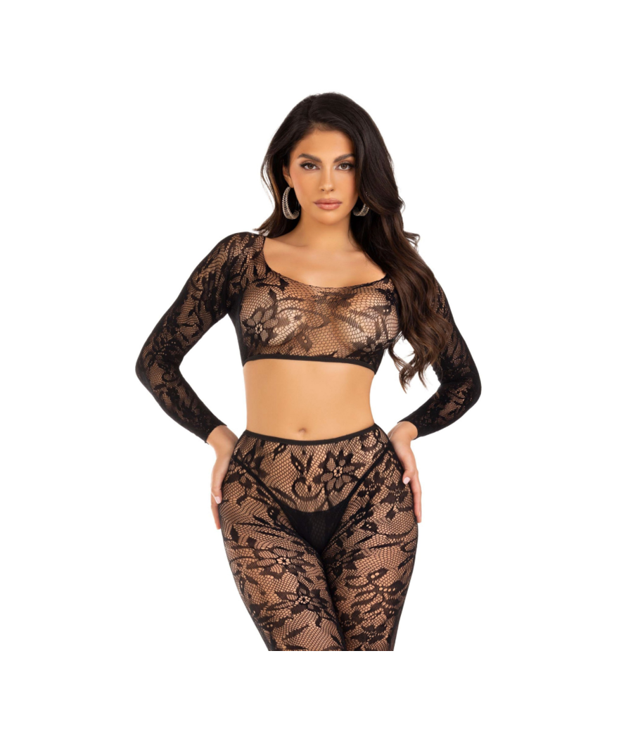 LEG AVENUE - ENSEMBLE HAUT COURT ET COLLANTS