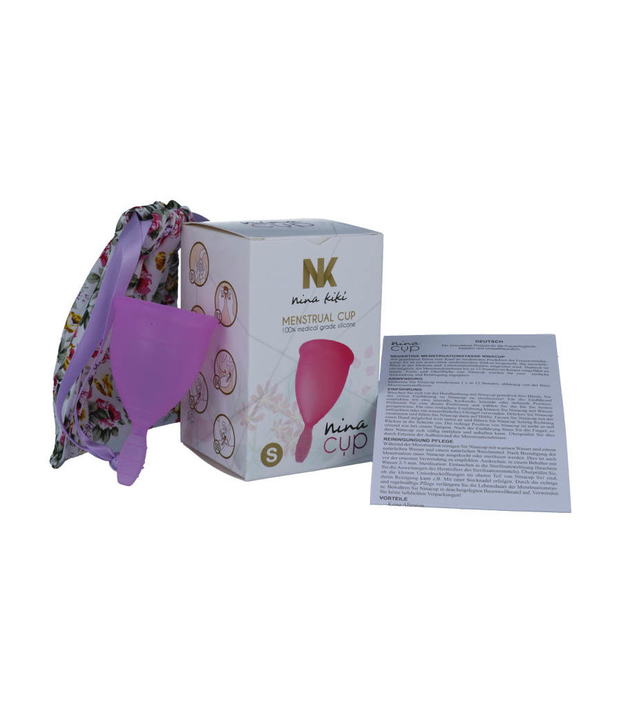 NINA KIKÍ - COPPA MESTRUALE VIOLA - TAGLIA S