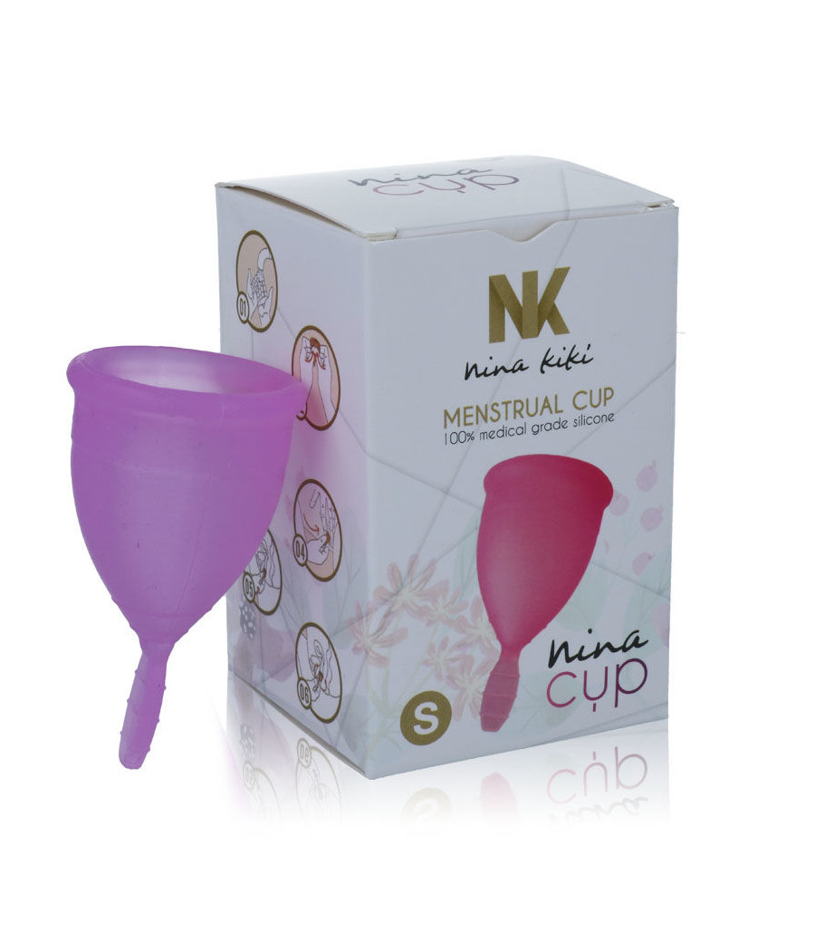 NINA KIKÍ - COPA MENSTRUAL LILA - TALLA S