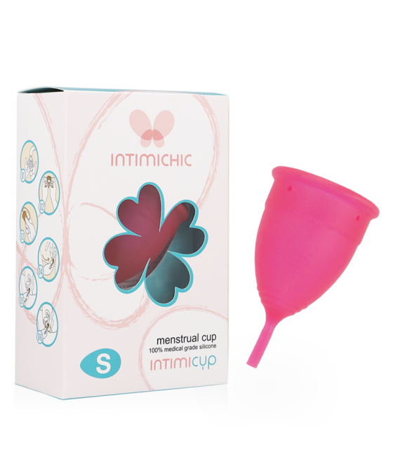 INTIMICHIC - MENSTRUAL CUP MEDICAL GRADE SILICONE - SIZE S