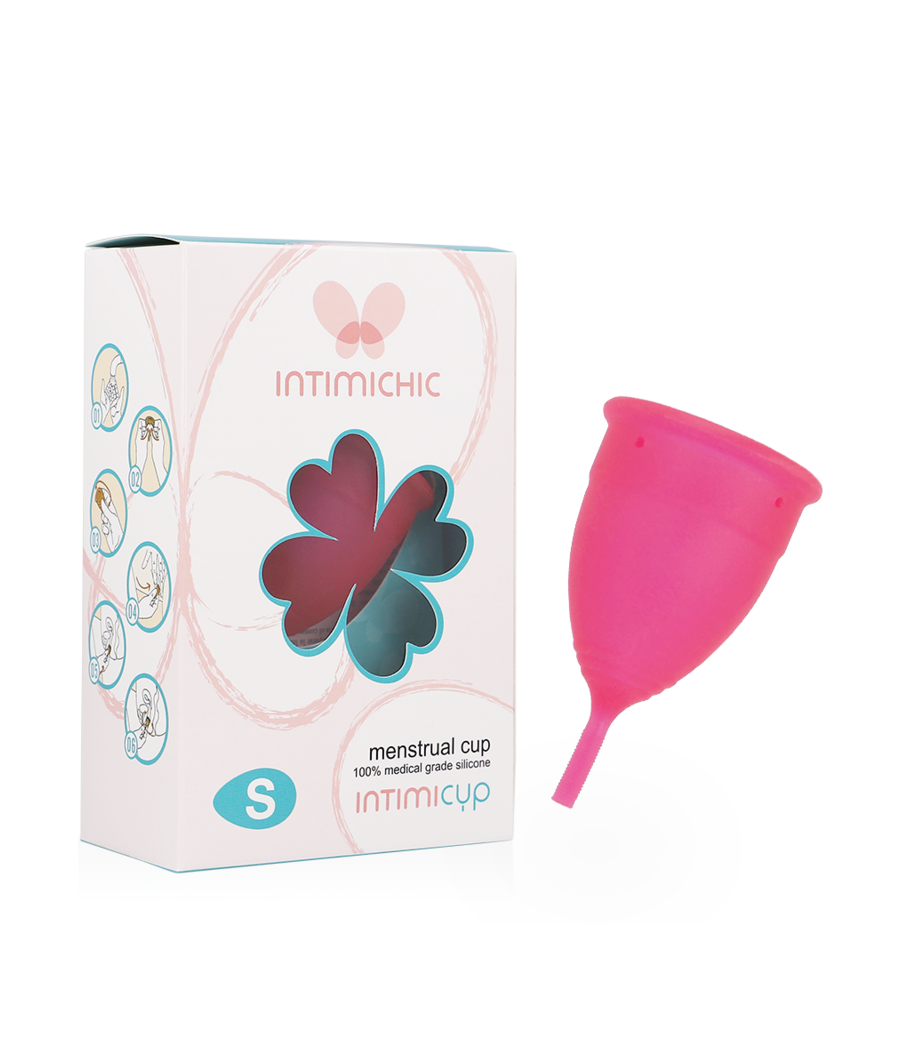 INTIMICHIC - COPPA MESTRUALE IN SILICONE GRADO MEDICO - TAGLIA S
