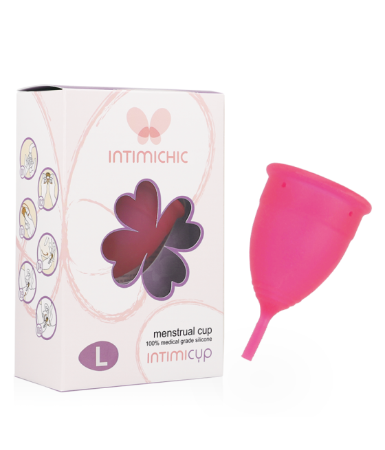 INTIMICHIC - COPO MENSTRUAL GRAU MÉDICO SILICONE - TAMANHO L
