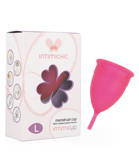 INTIMICHIC - COPO MENSTRUAL GRAU MÉDICO SILICONE - TAMANHO L