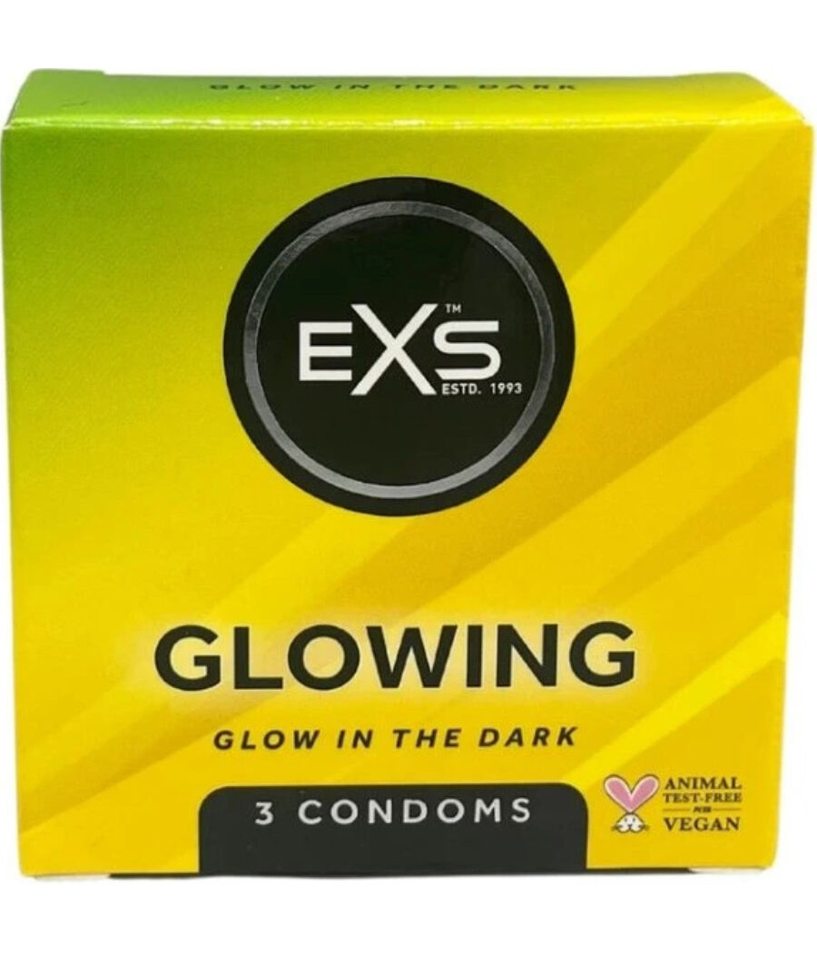 EXS CONDOMS - BRILHA NO ESCURO