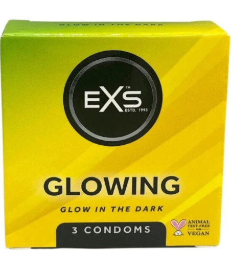 EXS CONDOMS - BRILLANTI NEL BUIO