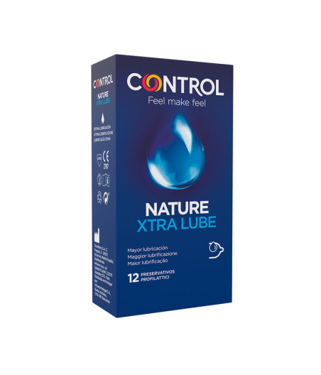 CONTROL - ADAPTA NATURE EXTRALUBE CONDOMS 12 UNITS