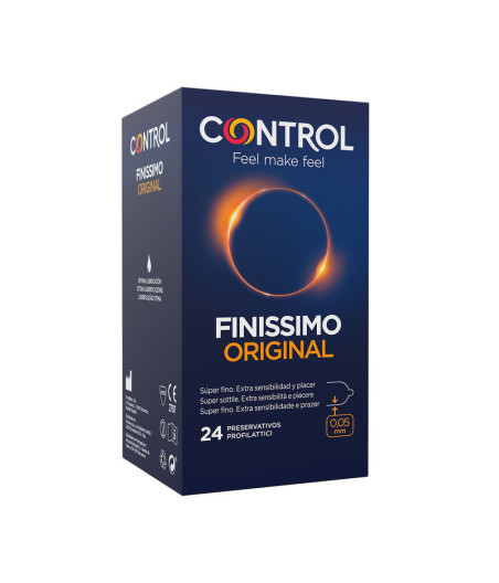 CONTROL - FINISSIMO PRESERVATIVOS 24 UNIDADES