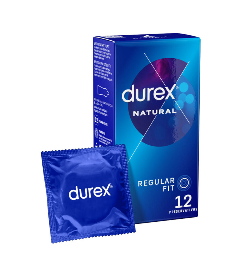 DUREX - NATURAL PLUS 12 UNIDADES