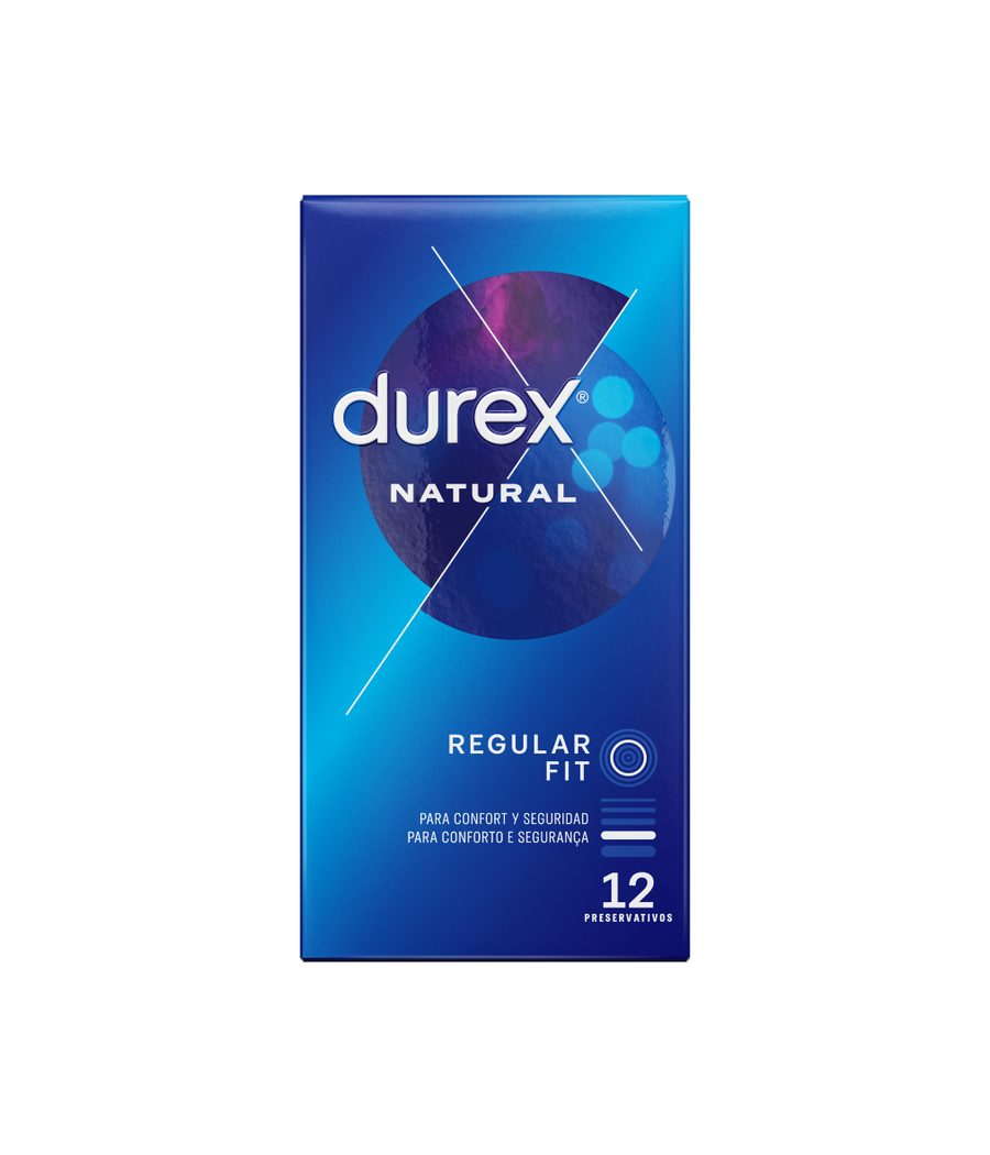 DUREX - NATURAL PLUS 12 UNITS