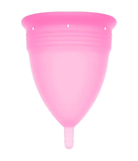 STERCUP - COPO MENSTRUAL DE SILICONE FDA ROSA - TAMANHO L