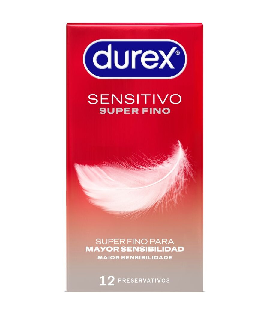 DUREX - SUPER THIN SENSÍVEL 12 UNIDADES
