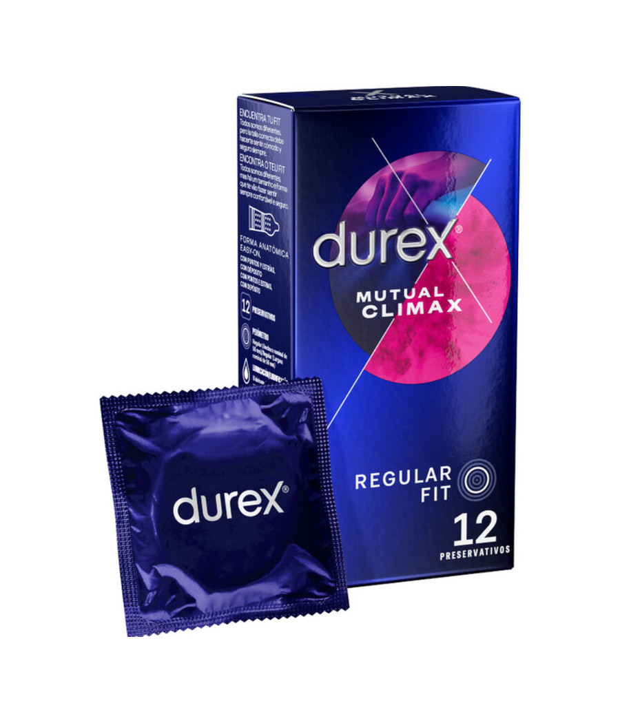 DUREX - CLIMAX MUTUO 12 UNIDADES