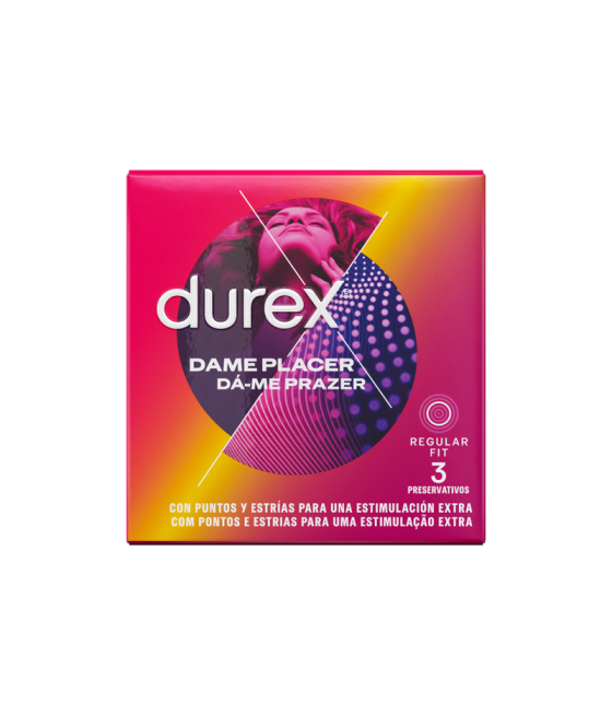 DUREX - DAME PLACER 3 UNIDADES