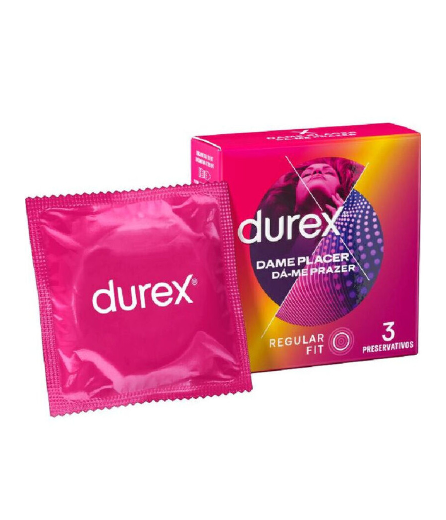 DUREX - DAME PLACER 3 UNIDADES