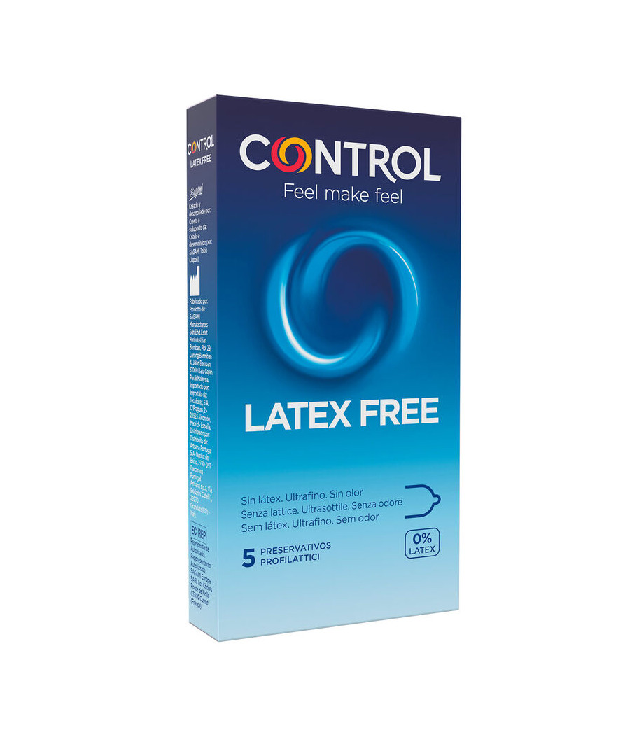 CONTROL - FREE SIN LATEX PRESERVATIVOS 5 UNIDADES