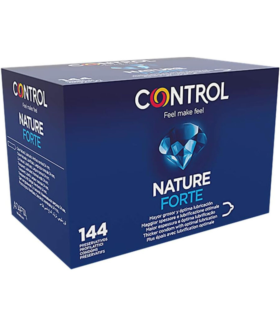 CONTROL - PRÉSERVATIFS NATURE FORTE 144 UNITÉS