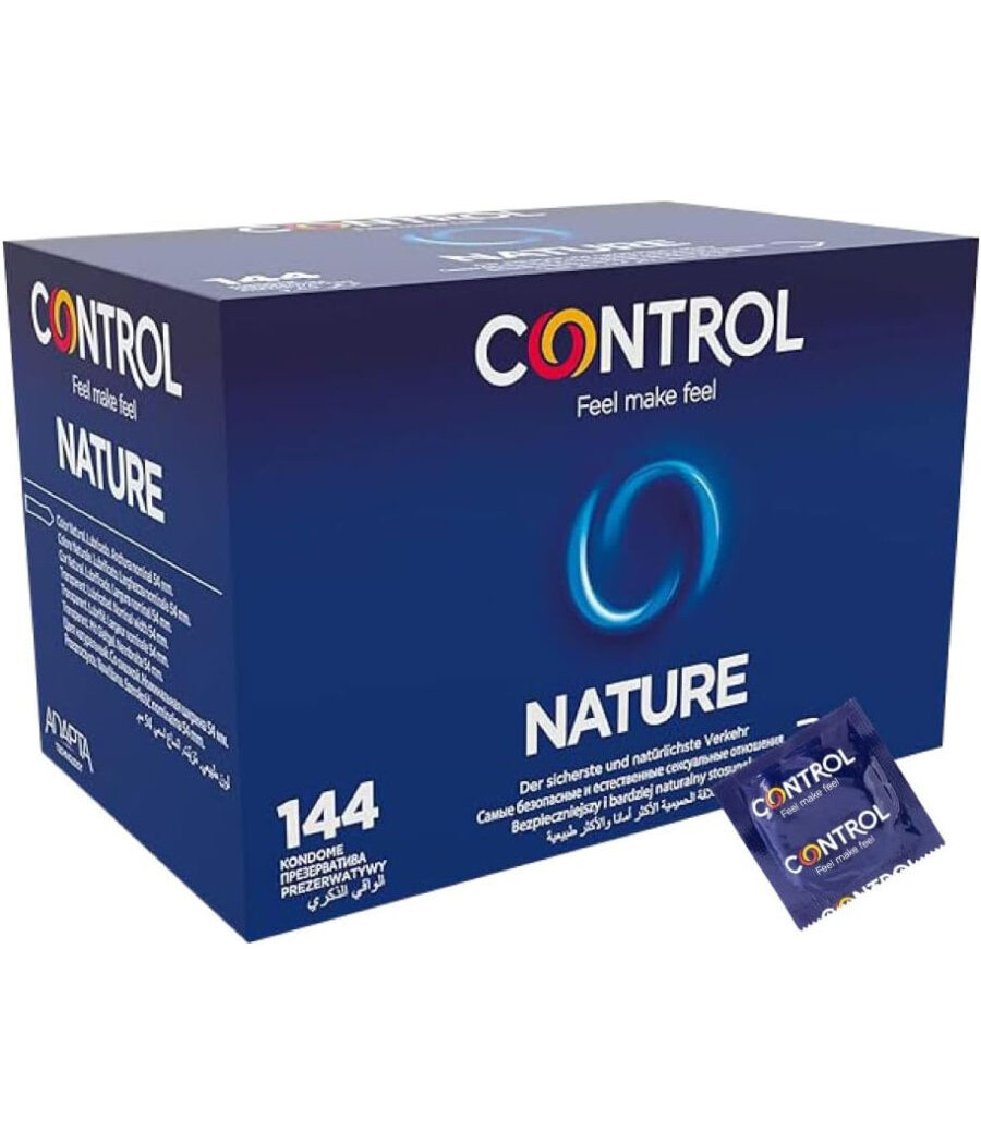 CONTROL - PRÉSERVATIFS NATURE 144 UNITÉS