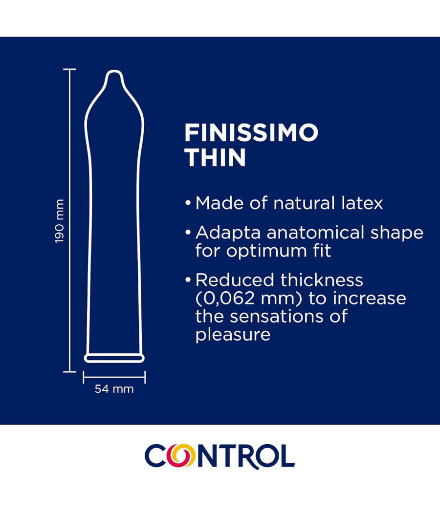 CONTROL - FINISSIMO SENSO KONDOME 144 EINHEITEN