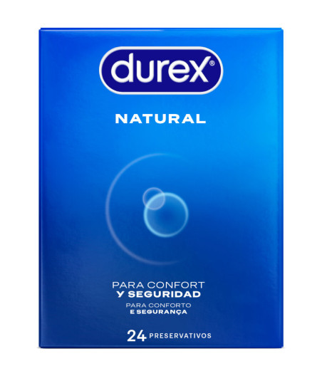 DUREX - PRESERVATIVI NATURALI 24 UNITÀ