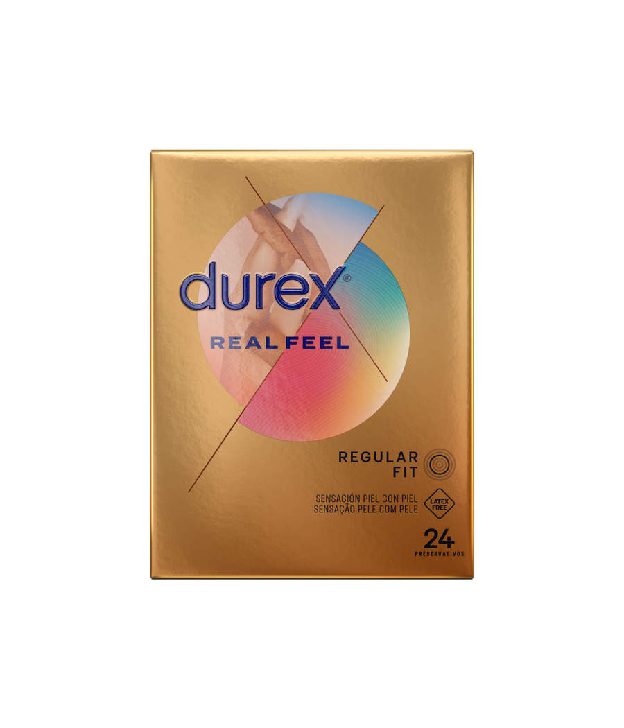 DUREX - REAL FEEL 24 UNIDADES