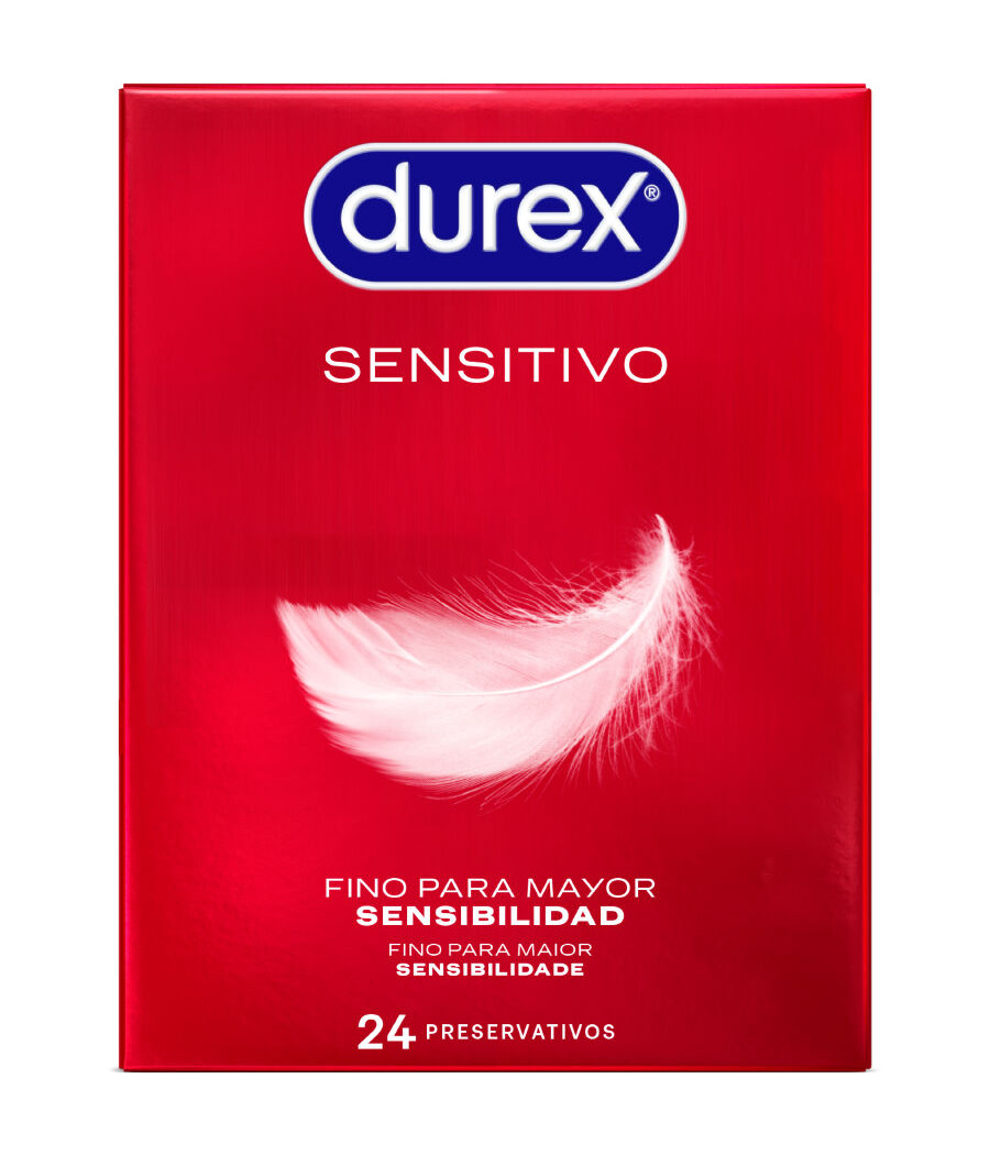 DUREX - PRESERVATIVOS SENSITIVE 24 UNIDADES