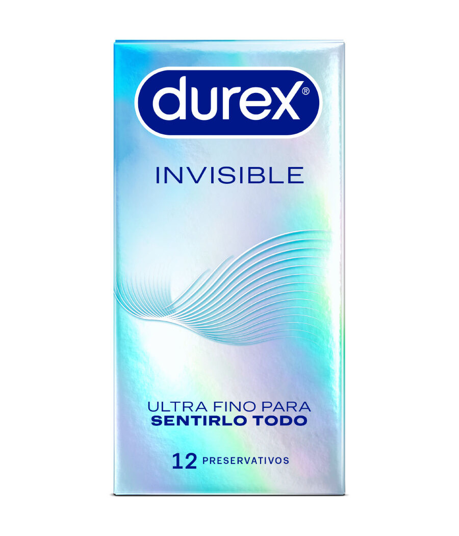 DUREX - PRÉSERVATIFS ULTRA FINS INVISIBLES 12 UNITÉS