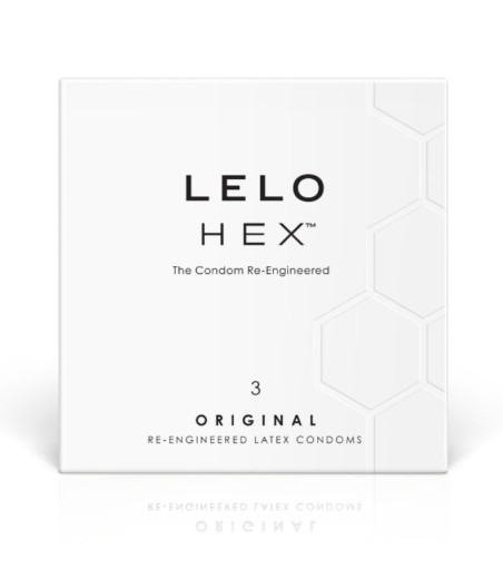 LELO - HEX CONDOM BOX 3 UNITS