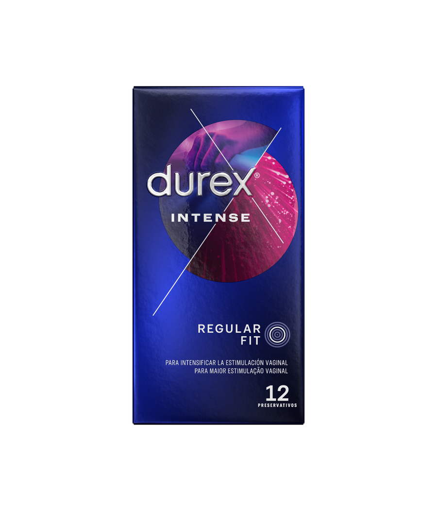 DUREX - ORGÁSMICO INTENSO 12 UNIDADES