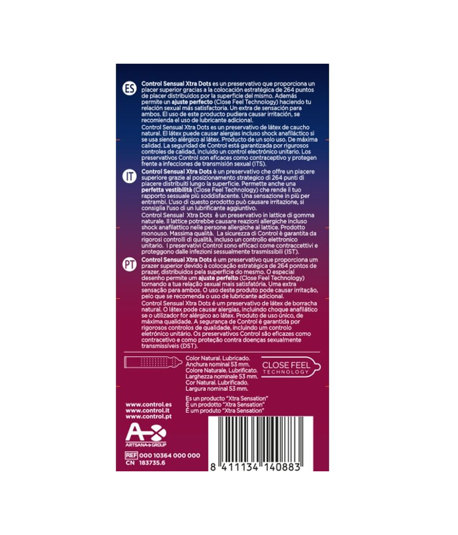 CONTROL - XTRA DOT 12 UDS