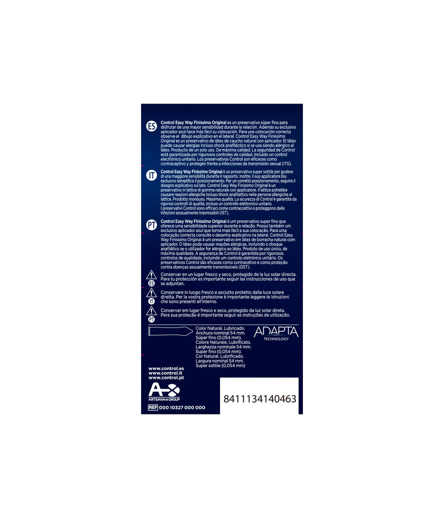 CONTROL - ADAPTA EASY WAY FINISSIMO 10 EINHEITEN