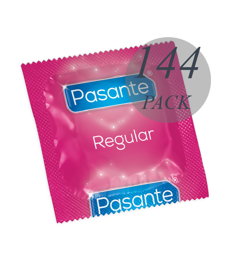PASANTE - CONDOM GAMA REGULAR 144 UNIDADES (BOLSA)
